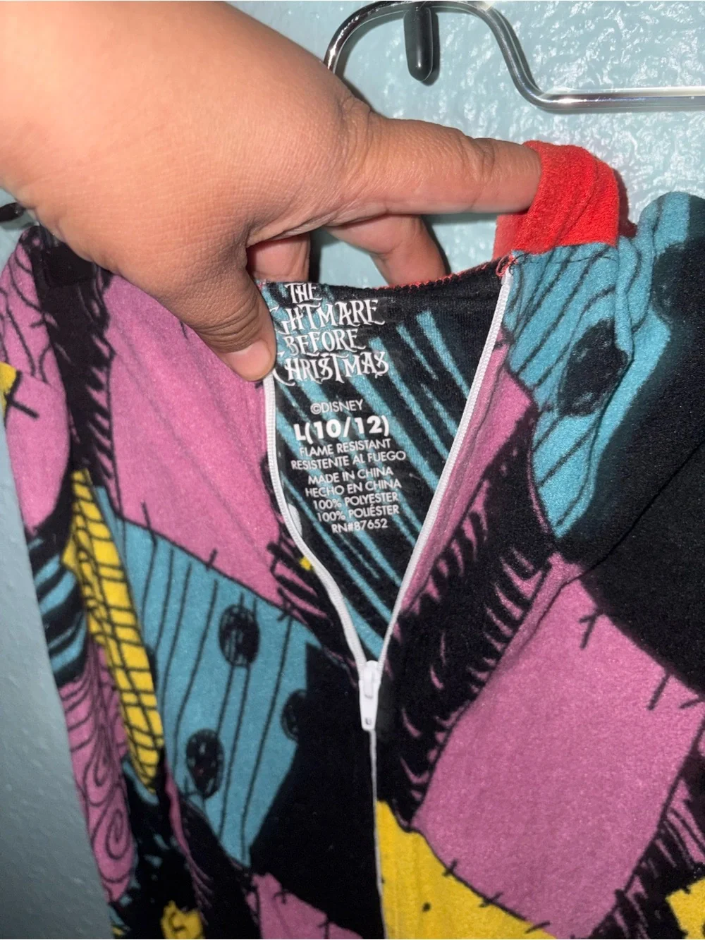 Night before Christmas one piece pj